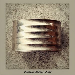 Vintage Metal Cuff Bracelet